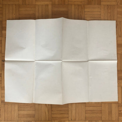 Vintage Porsche Reutter & Co Coachbuilder Factory Part Blueprint Document German