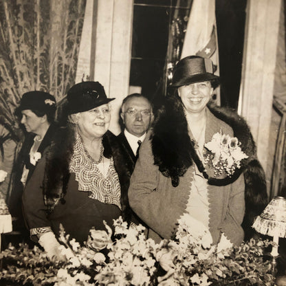 Press Photo Photograph Eleanor Roosevelt Congressional Club Breakfast First Lady
