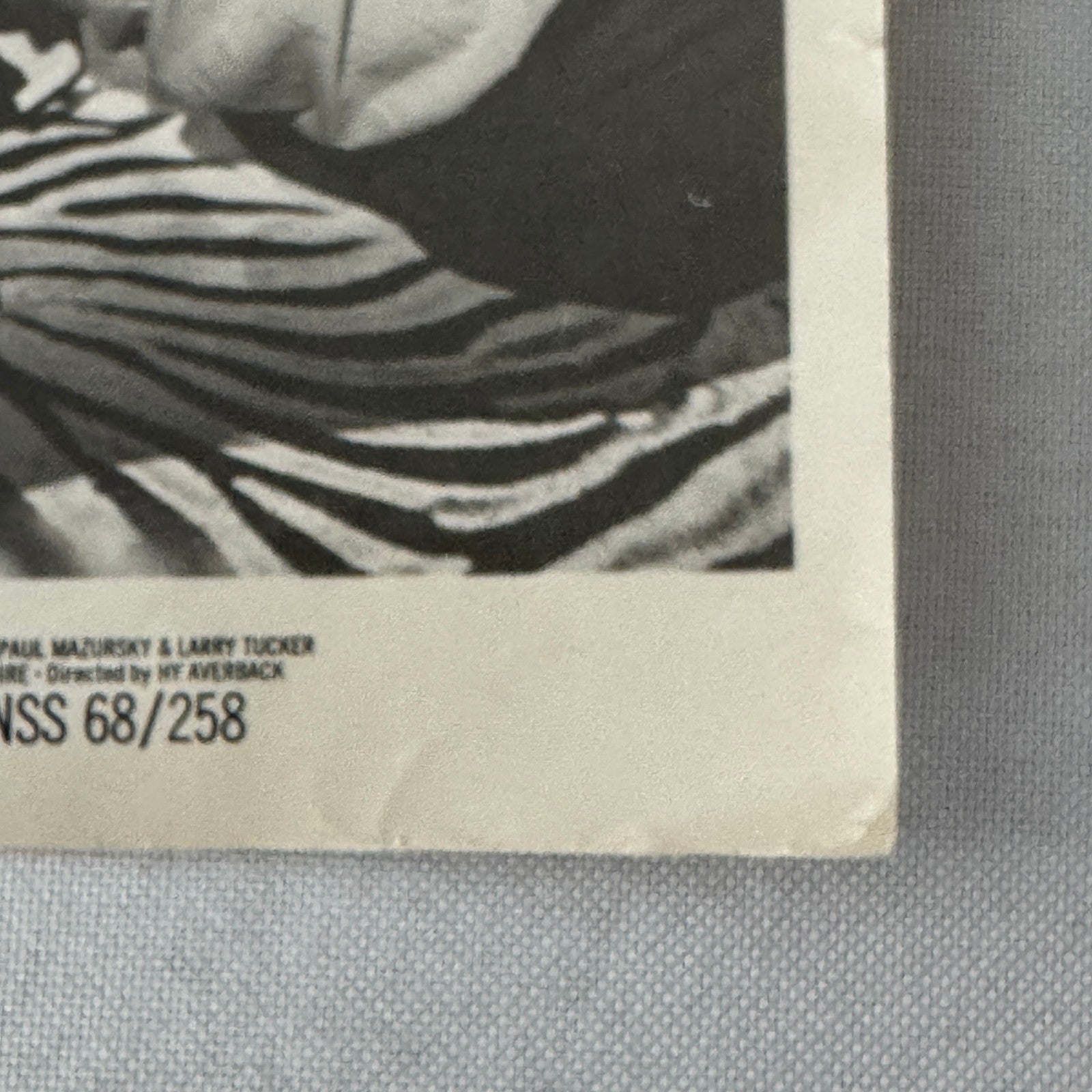 Vintage Movie Still Photo Photograph I Love You Alice B Toklas Peter Sellers