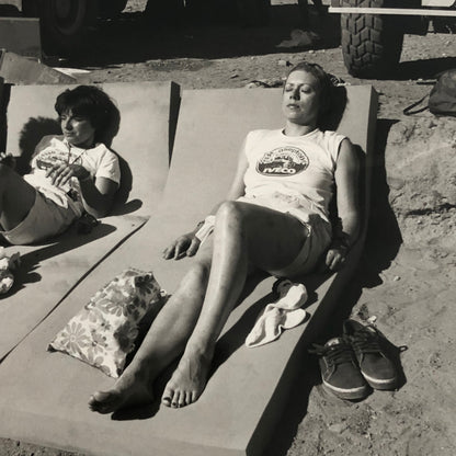 1980 Transafrica Rally Rallye Photo Photograph DPPI Truck Participants Resting