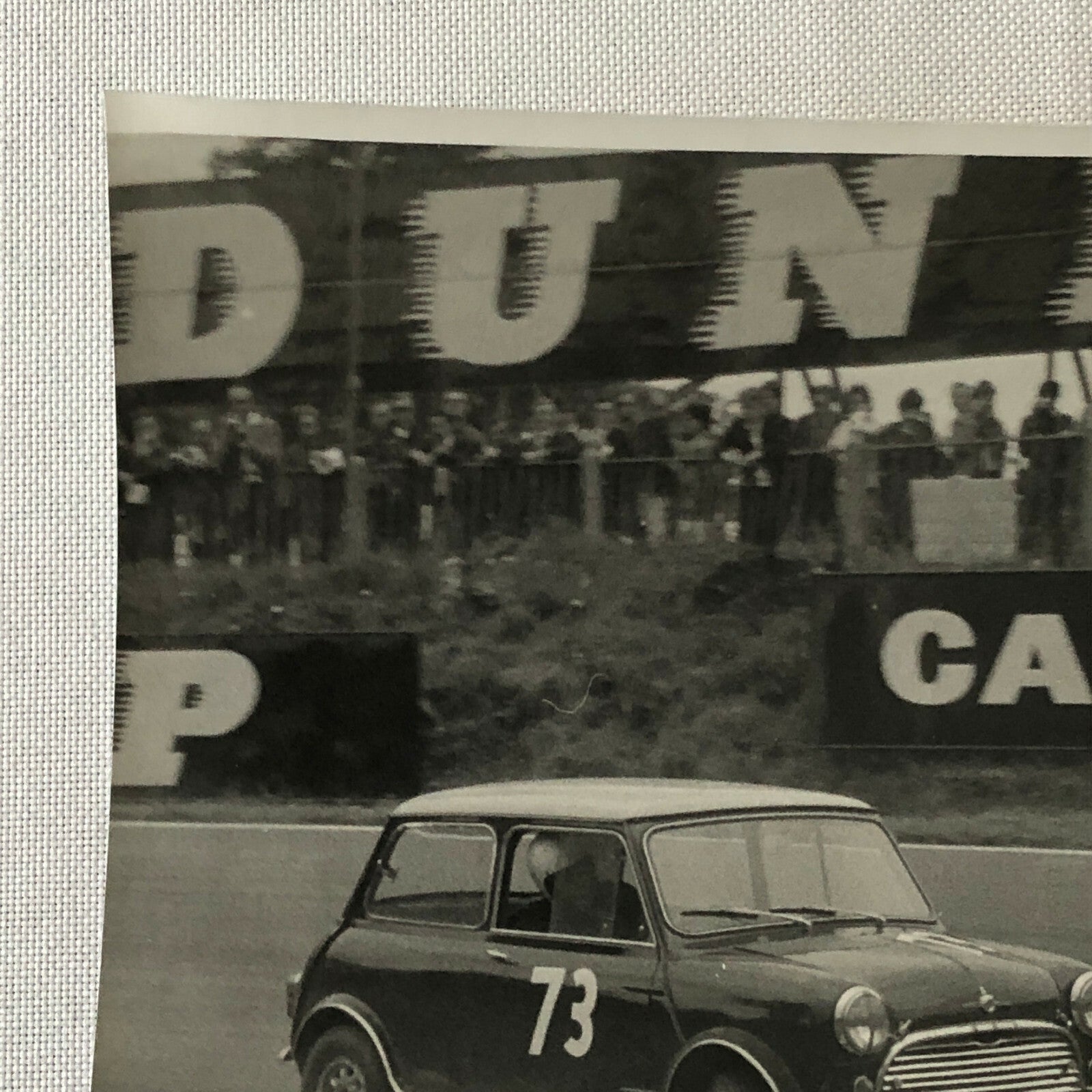 Vintage Austin Mini Cooper Racing Car Photo Photograph Print