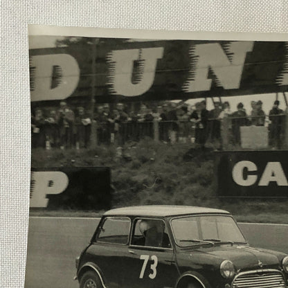 Vintage Austin Mini Cooper Racing Car Photo Photograph Print