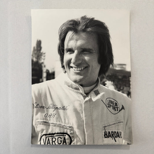 Vintage Racing Photo 1972 Italian Grand Prix Wilson Fittipaldi Motorsport