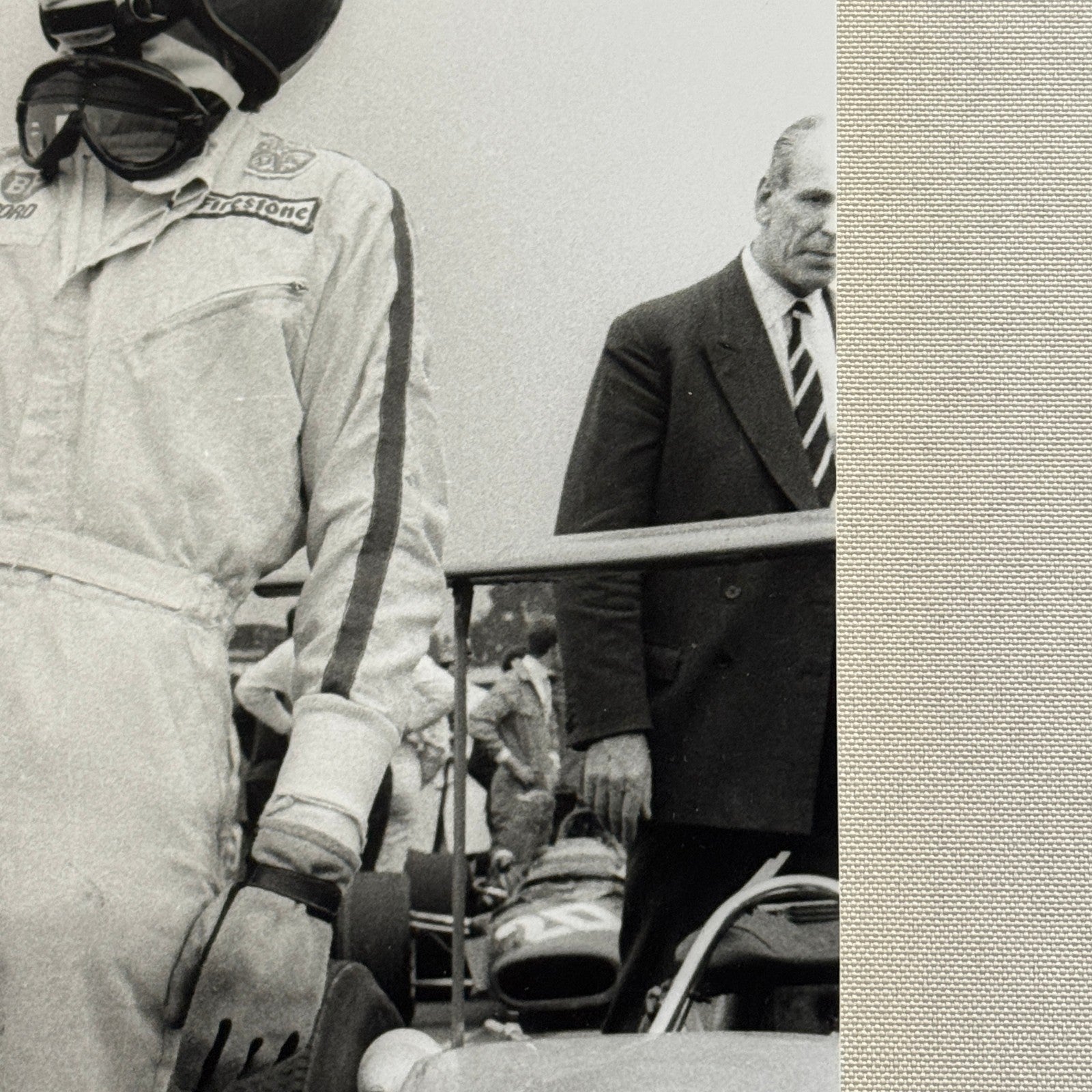 1968 British Grand Prix Jo Siffert Racing Driver Photo Photograph Modern Print