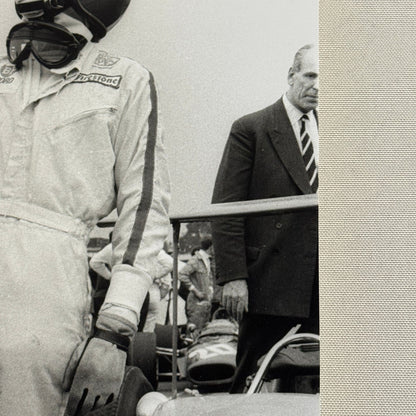 1968 British Grand Prix Jo Siffert Racing Driver Photo Photograph Modern Print
