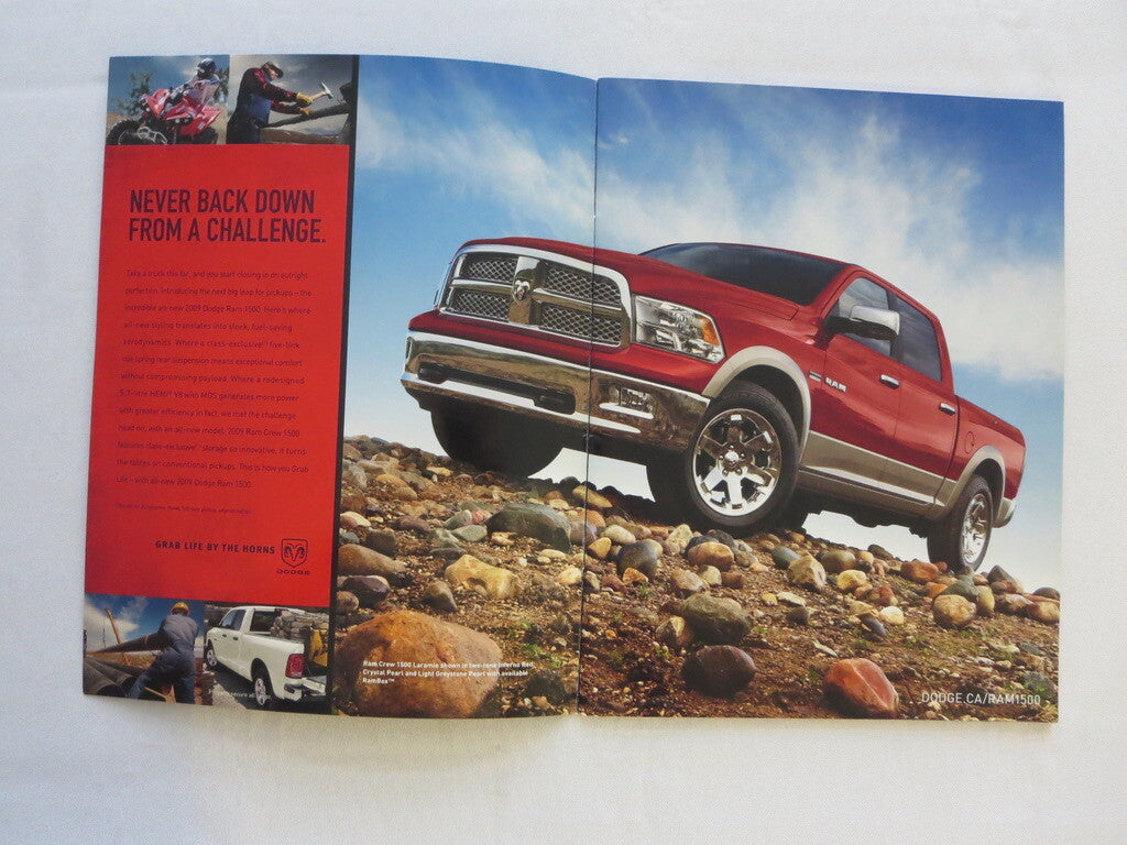 2009 Dodge Ram 1500 Pickup Sales Brochure Catalog