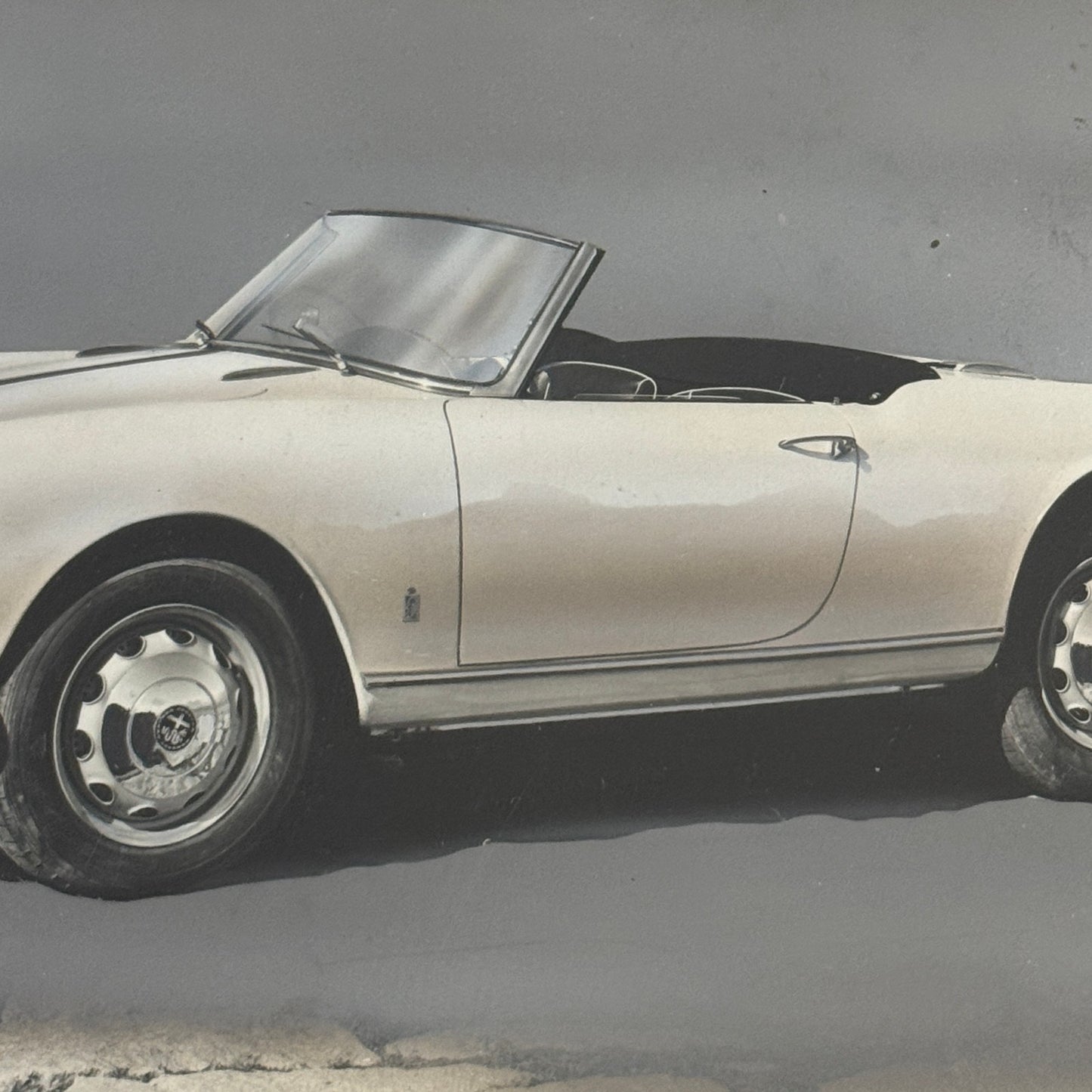 Alfa Romeo Giulietta Spider Factory Press Photo Photograph Autocar Magazine 1959