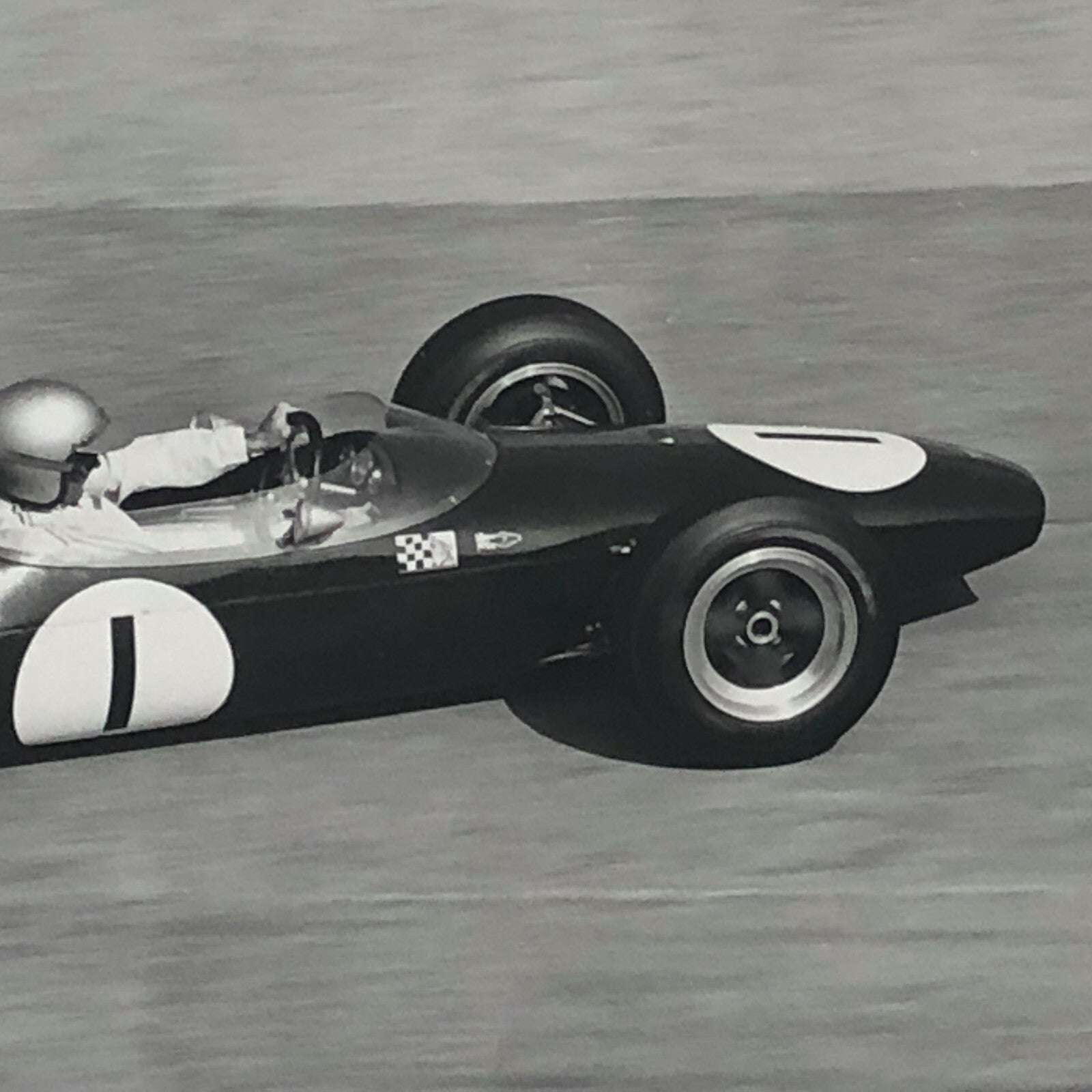 Vintage 1966 Honda Formula 2 F2 Racing Car Photo Photograph DPPI Jack Brabham 