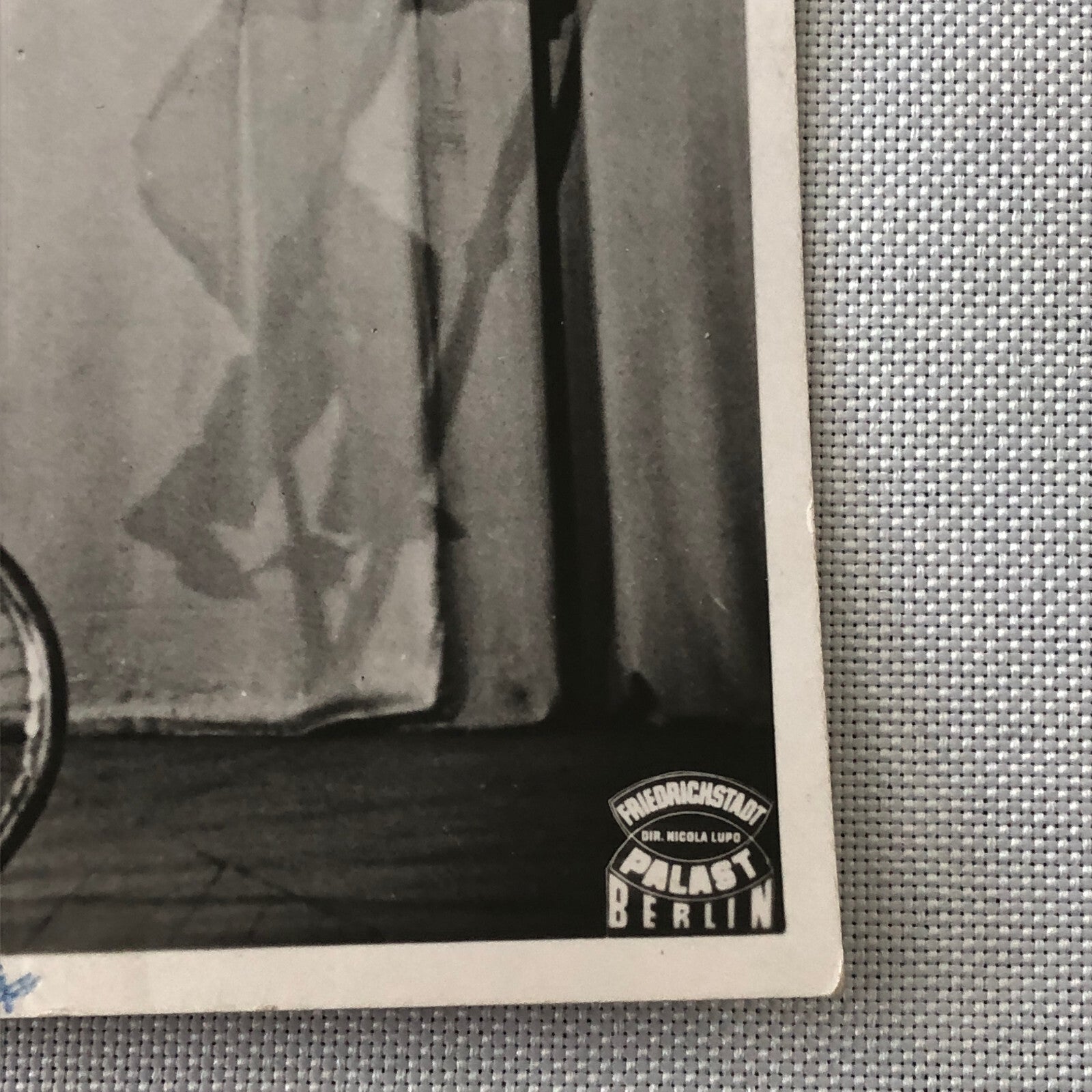Circus Performer Balancing on Unicycle Photo Photograph Vintage