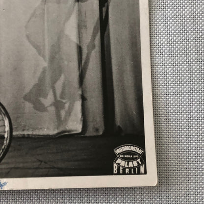 Circus Performer Balancing on Unicycle Photo Photograph Vintage