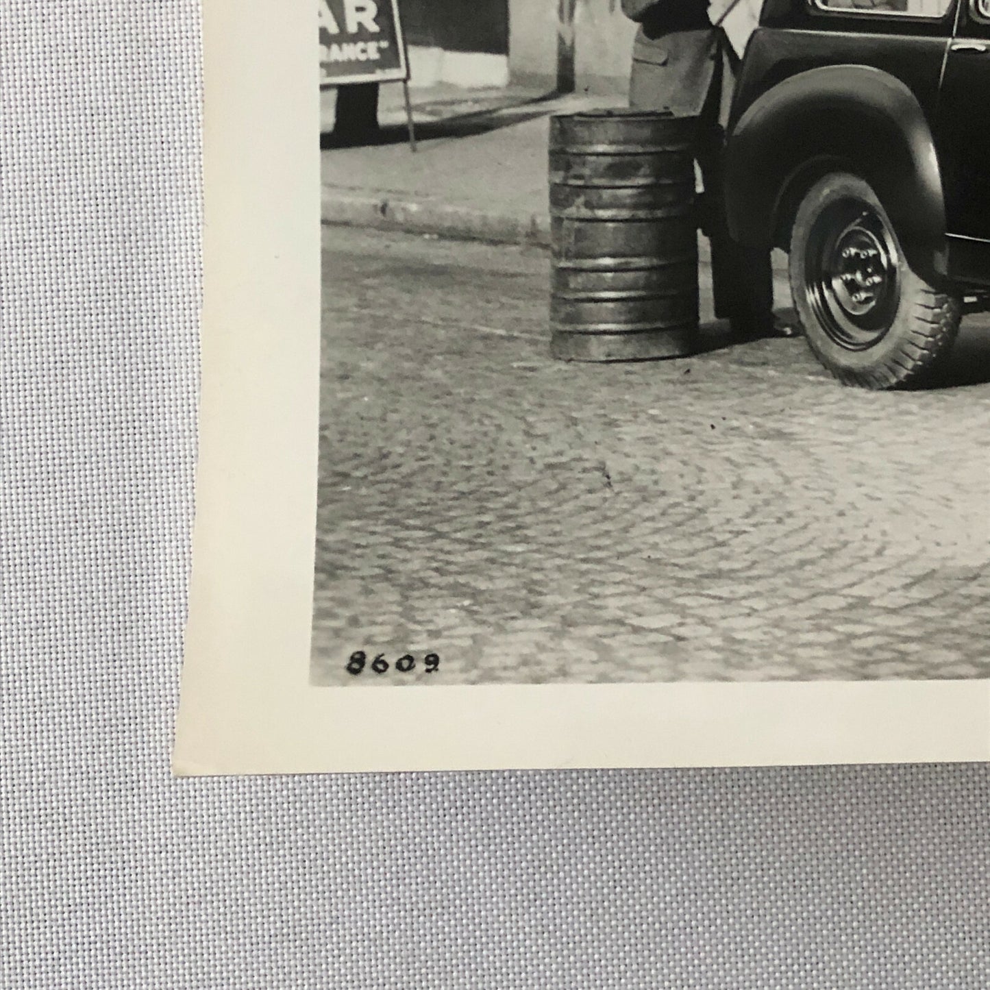 Vintage Peugeot 203-U Truck Van Photo Photograph Print 203 U