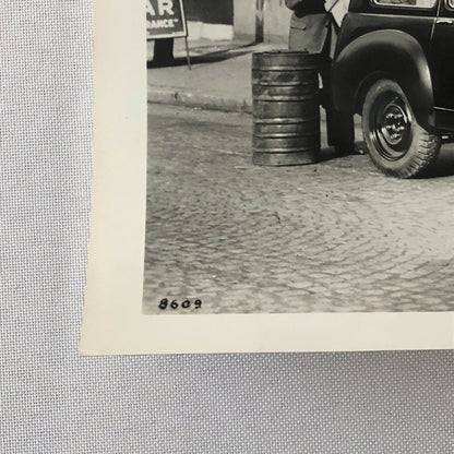 Vintage Peugeot 203-U Truck Van Photo Photograph Print 203 U