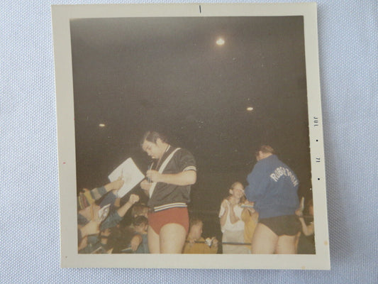 One of a Kind Wrestling Amateur Photograph - Gerald Jerry Brisco 