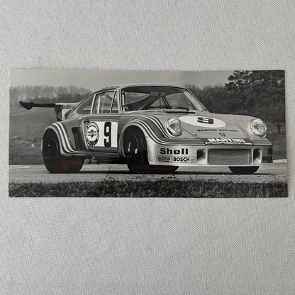 Porsche Carrera RSR 911 Martini Racing Car Photo Photograph Print Vintage 1974