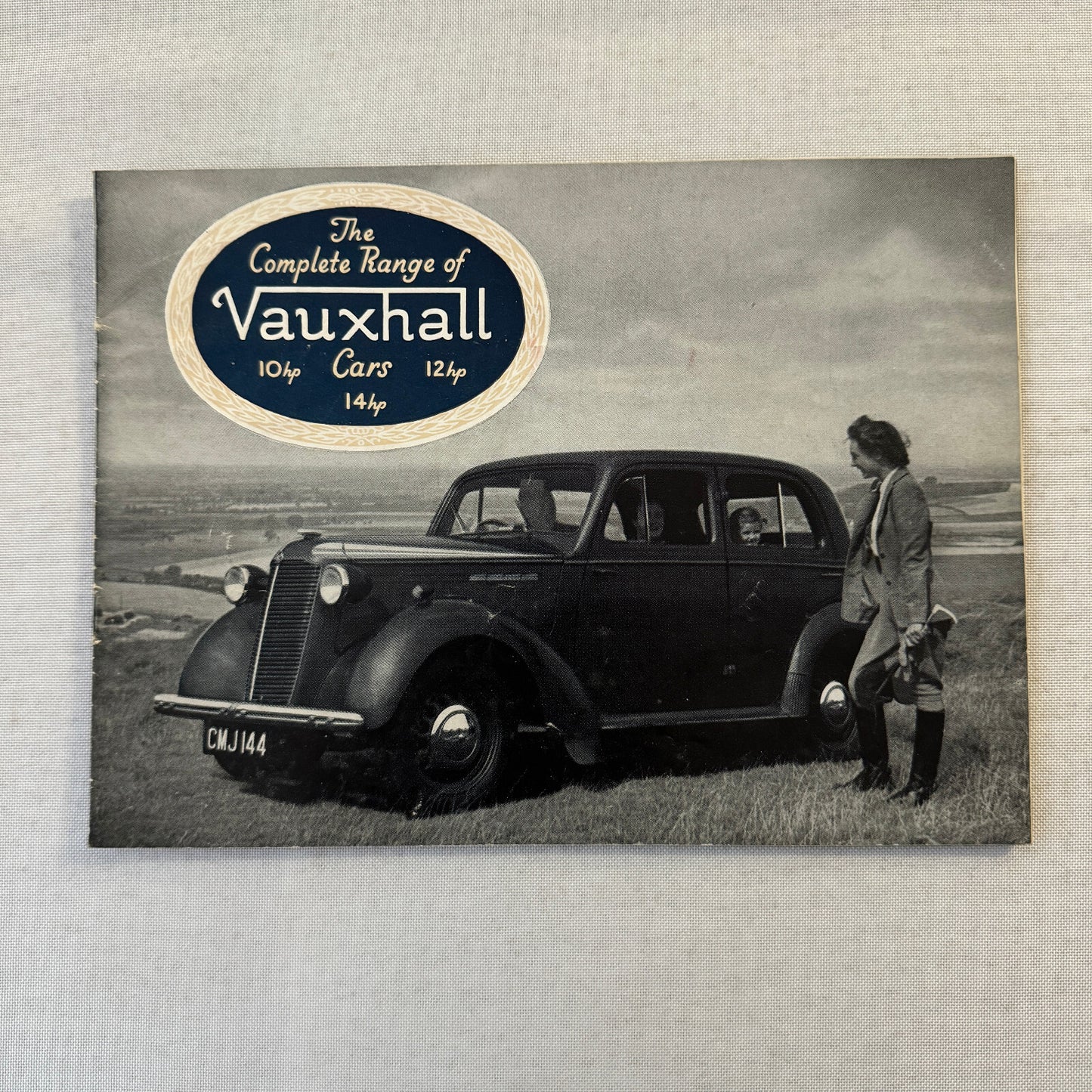 Vauxhall Car Sales Brochure Catalog Advertising 10HP 12HP 14 HP 10 12 14 Vintage