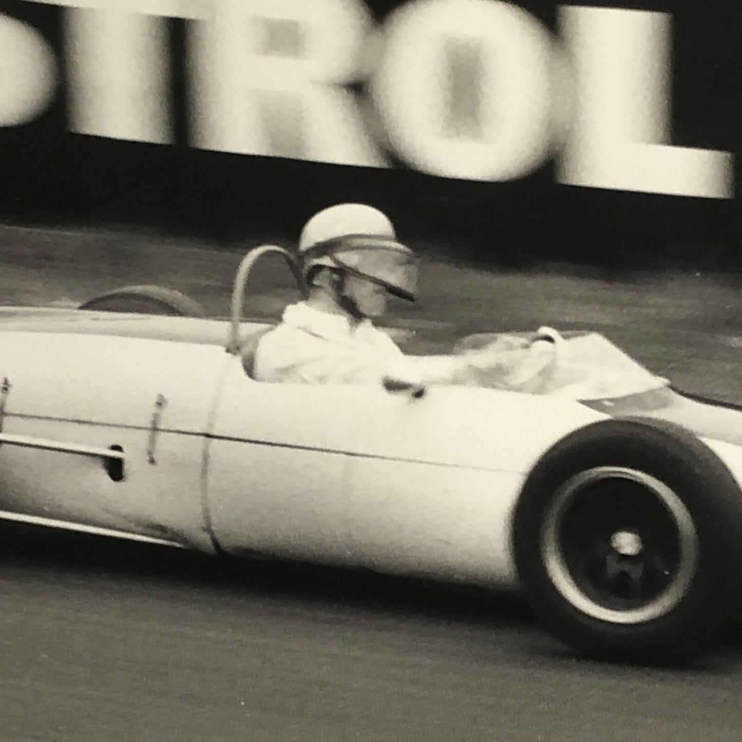 Vintage Car Racing Photo Photograph Print - 1961 Brands Hatch 