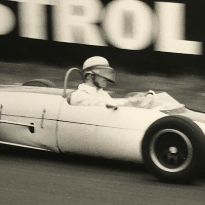 Vintage Car Racing Photo Photograph Print - 1961 Brands Hatch 