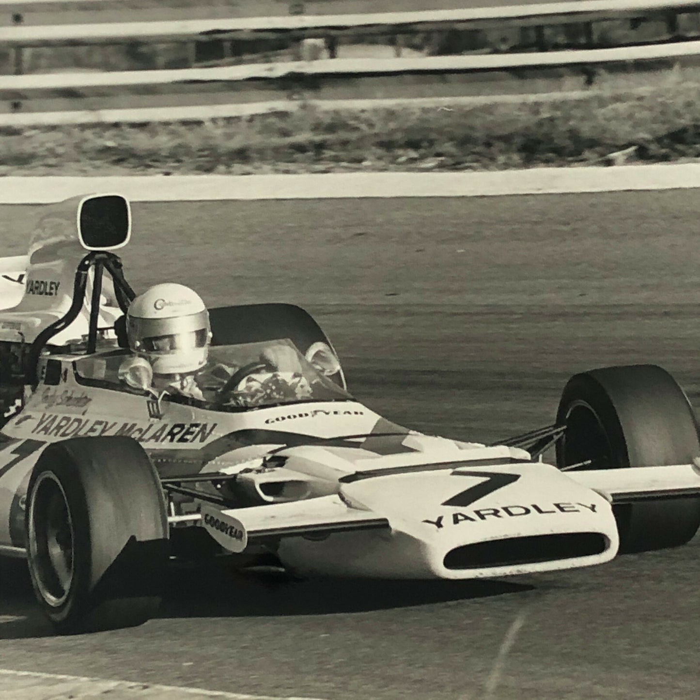 1973 South African Grand Prix Racing Photo Photograph - Jody Scheckter McLaren 