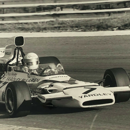 1973 South African Grand Prix Racing Photo Photograph - Jody Scheckter McLaren 