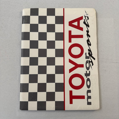 1991 Toyota Motorsport Racing Press Kit Dan Gurney Willy T Ribbs Fangio II