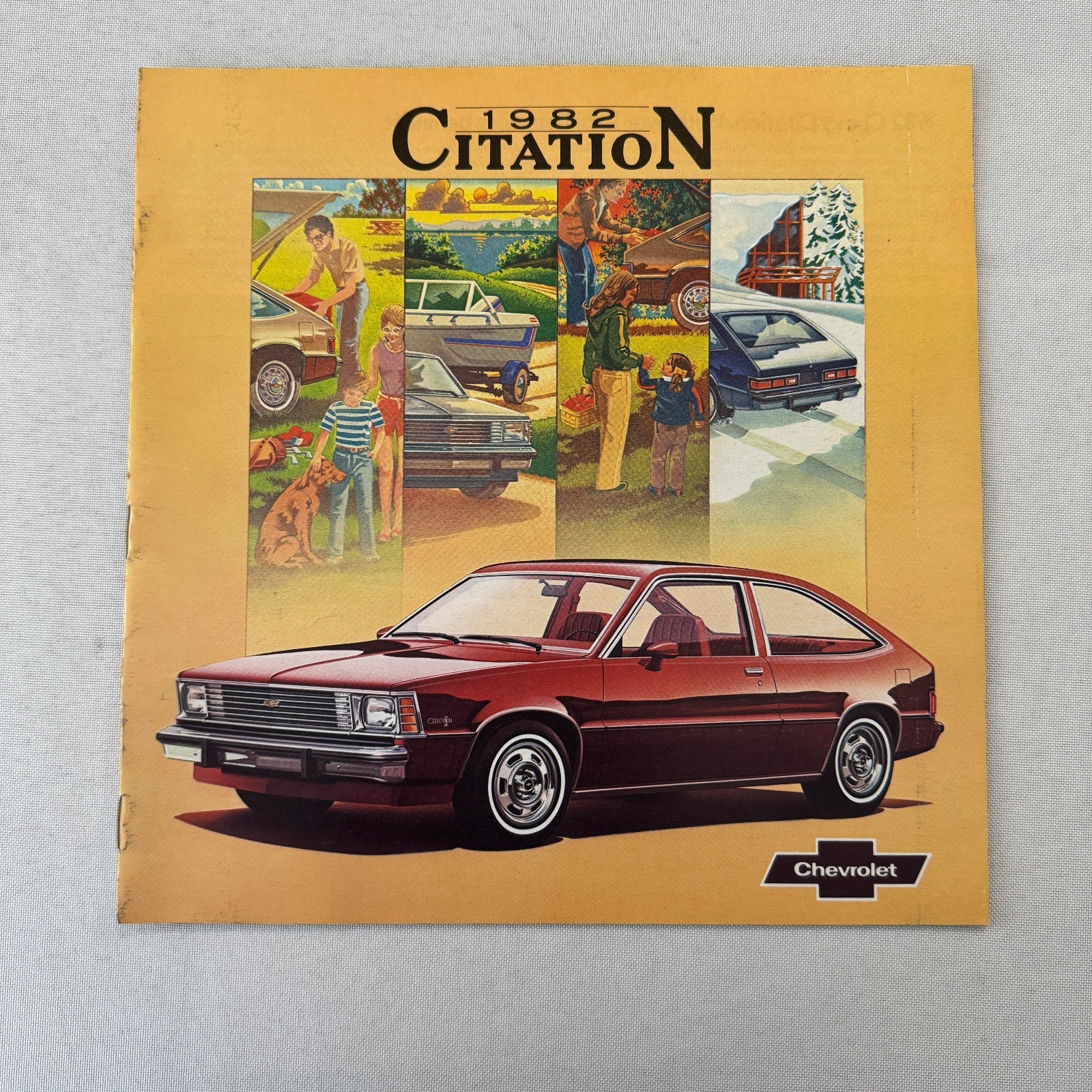 1982 Chevrolet Citation Car Sales Brochure Catalog Chevy X11 X-11