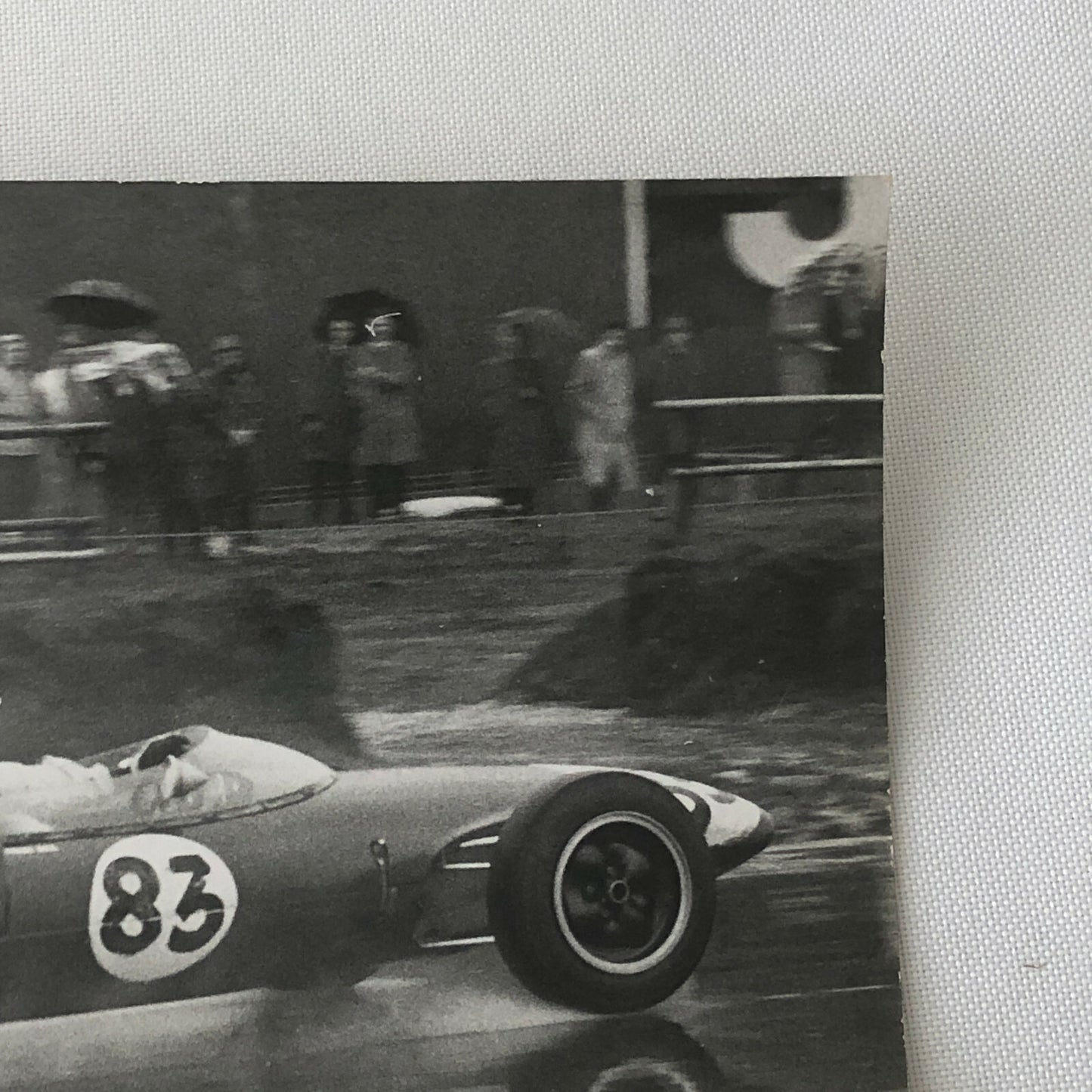 Vintage Racing Car Photo Photograph Print - Grand Prix ? 