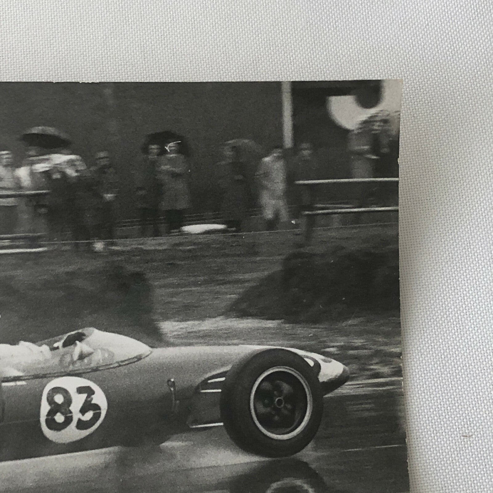 Vintage Racing Car Photo Photograph Print - Grand Prix ? 