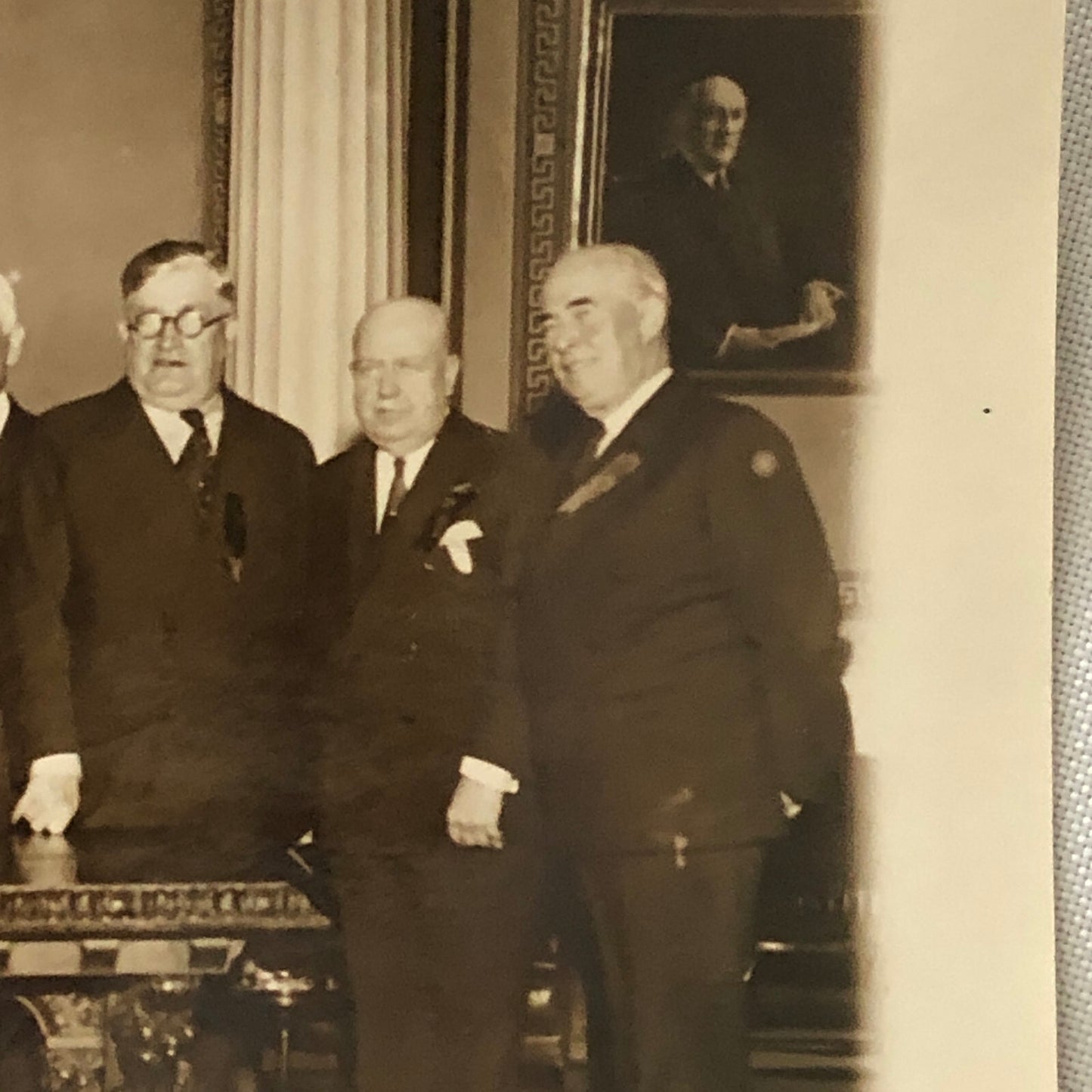 Press Photo Photograph National Democratic Club New President William H Hickin