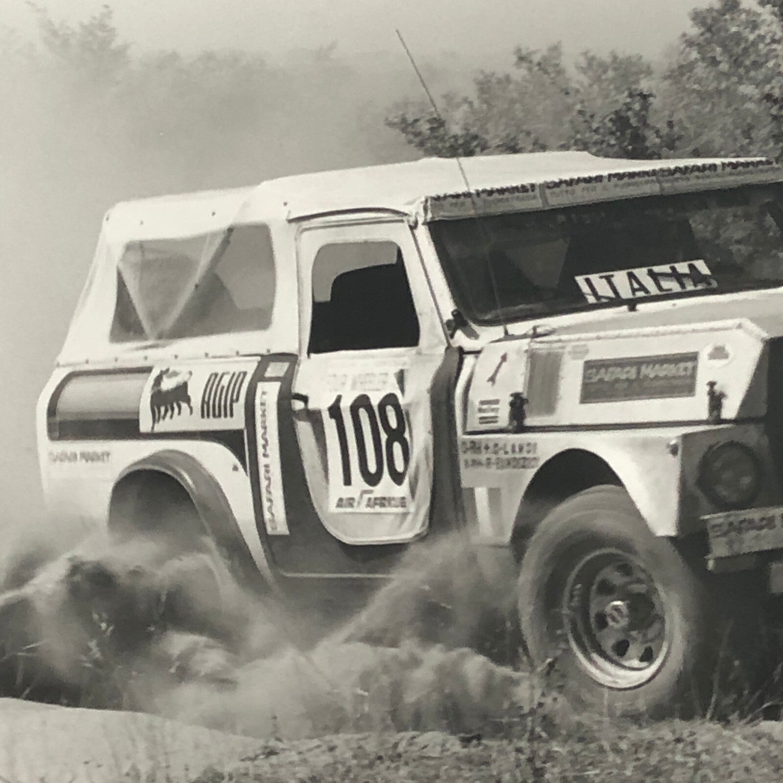 1980 Transafrica Rally Rallye Photo Photograph DPPI Truck