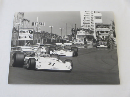 Vintage German Grand Prix Racing Photograph Photo - Jochen Mass Surtees Ford 
