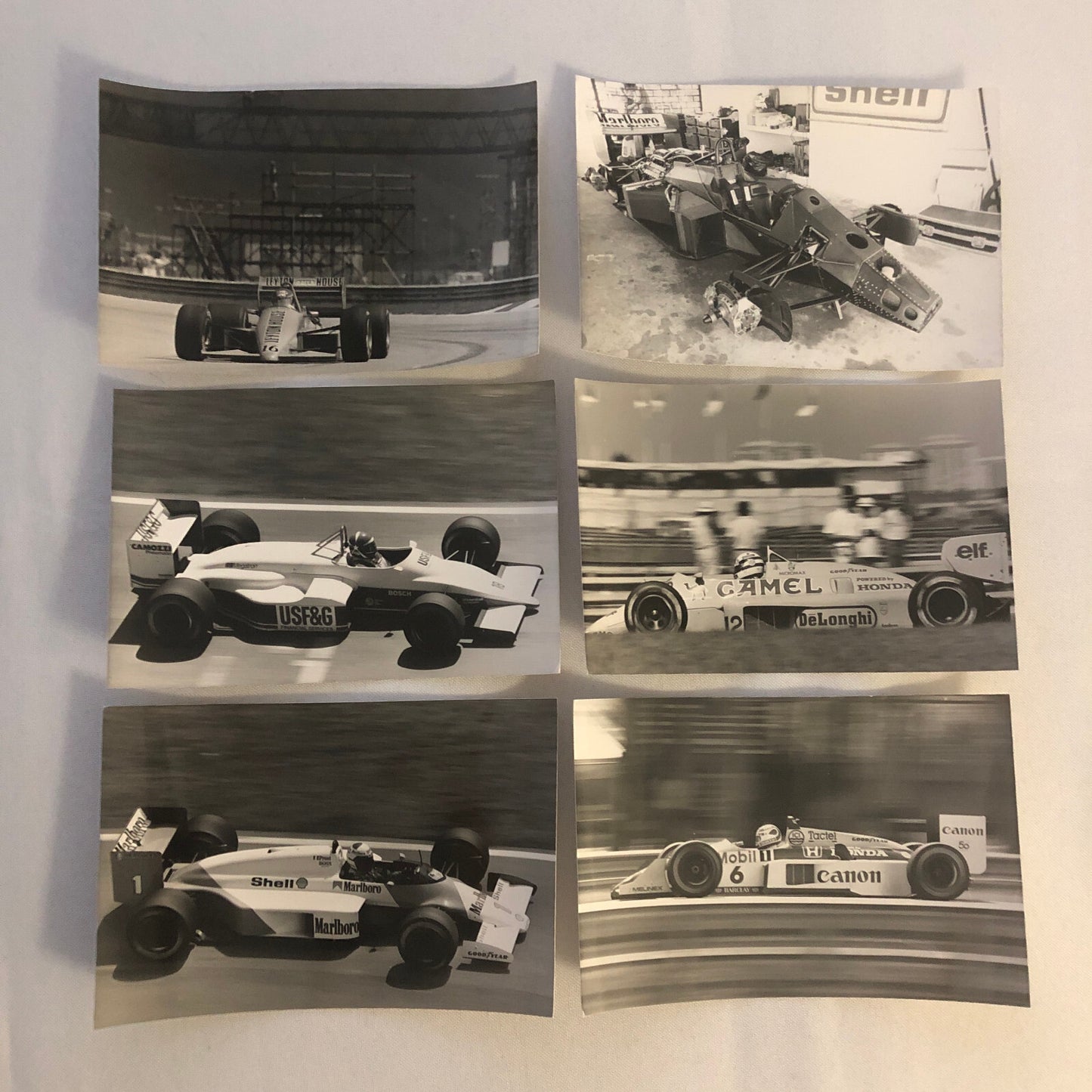 1987 Brazilian Grand Prix Formula One Racing Photo Lot 29x Ayrton Senna +