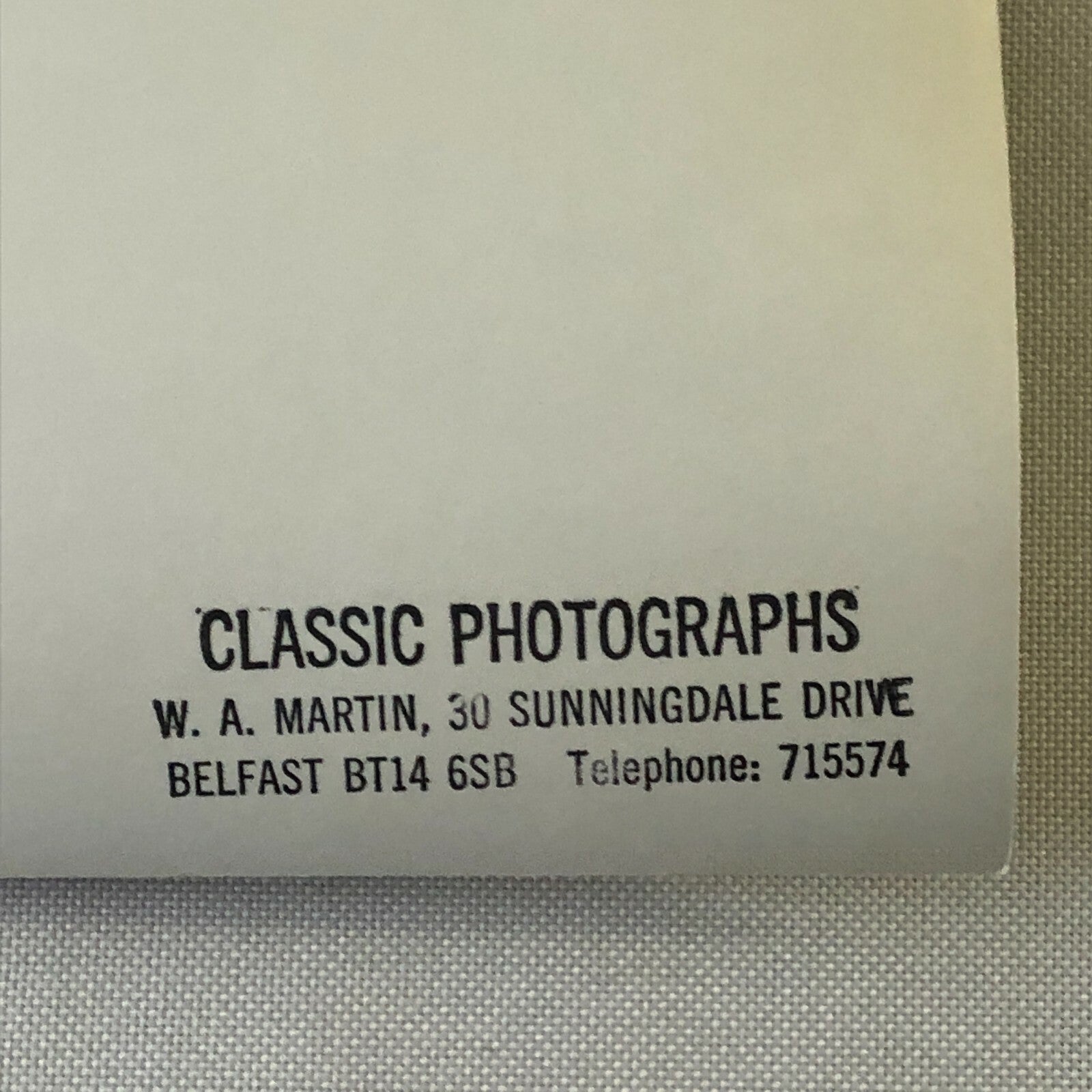 Vintage Racing Car Photo Photograph Print  Automobile Motorsport Race