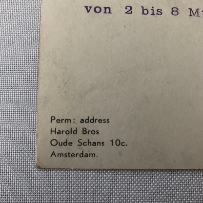 Vintage Circus Balancing Act Bicycle Bike Postcard Post Card Flying Dutchman