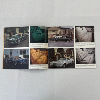 1977 Lincoln Car Sales Brochure Catalog Lincoln Continental Mark V