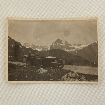 Antique Car Automobile in Mountains Photo Photograph Lot 3x