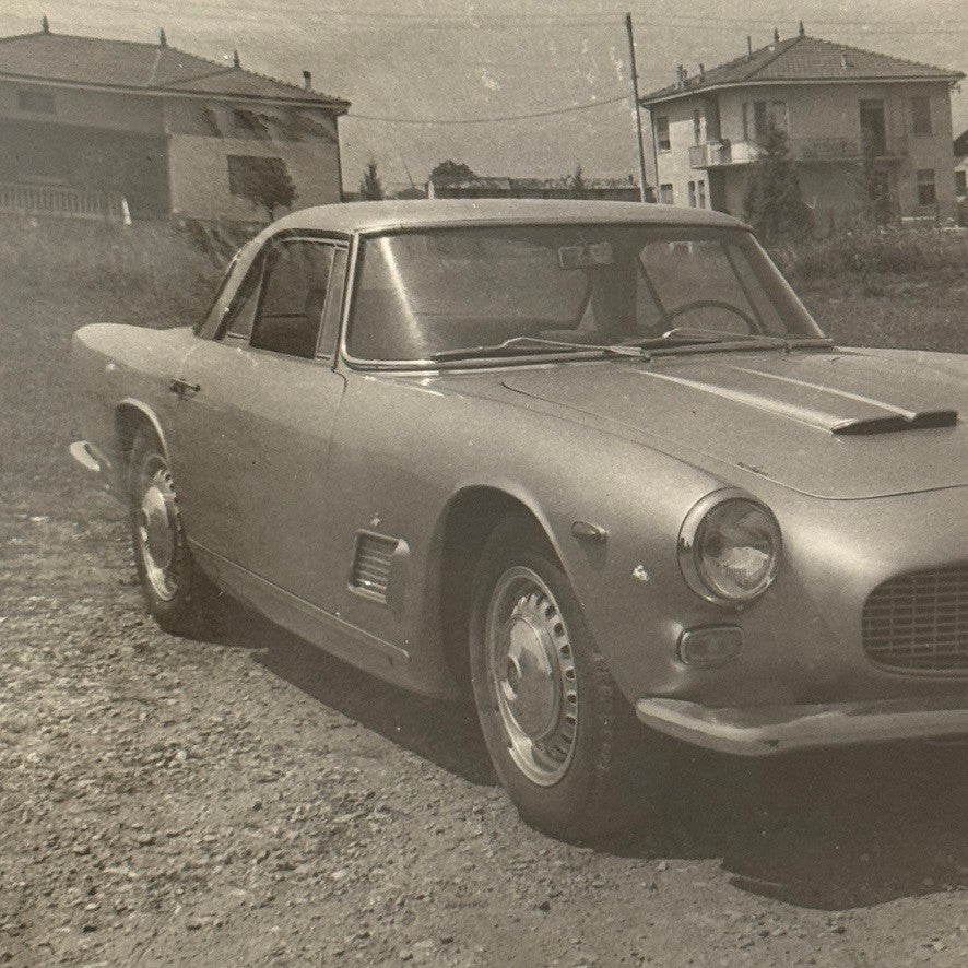 1964 Maserati 3500 GTI Superleggera Vintage Car Photo Photograph Texas Plate