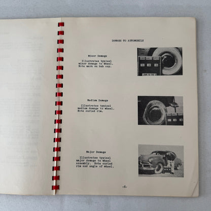 1953 California Civil Engineering Road Construction Report Curb Test Automobile