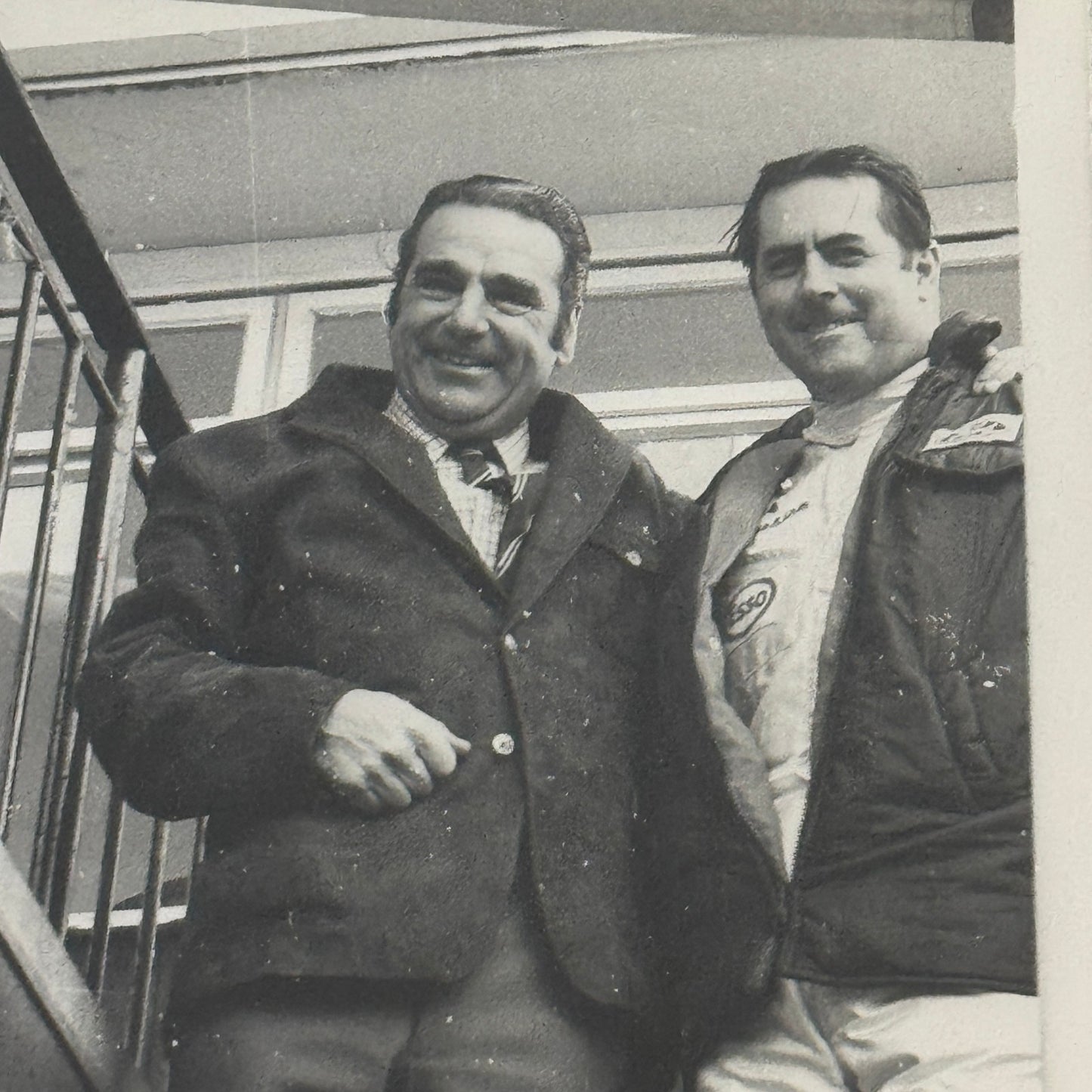 Vintage Racing Photo Photograph John Cooper Jack Brabham Motorsport
