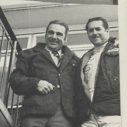 Vintage Racing Photo Photograph John Cooper Jack Brabham Motorsport