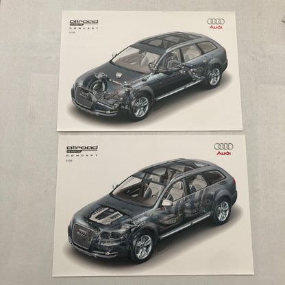 Audi Allroad Quattro Station Wagon Concept Car Press Kit Photo CD GERMAN Text