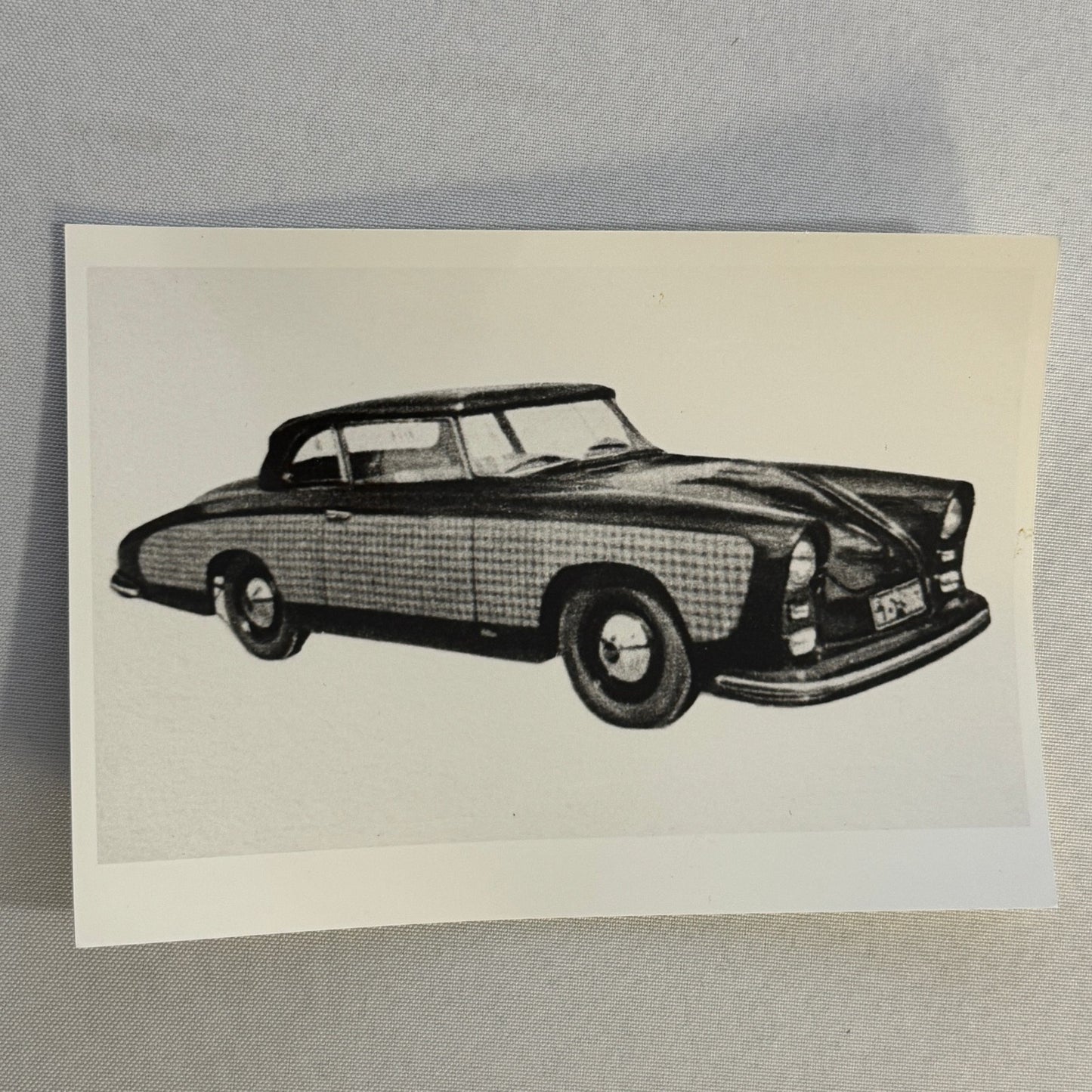Vintage Coachbuilder Car Automobile Convertible Photo Photograph Unidentified