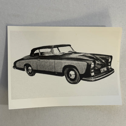 Vintage Coachbuilder Car Automobile Convertible Photo Photograph Unidentified