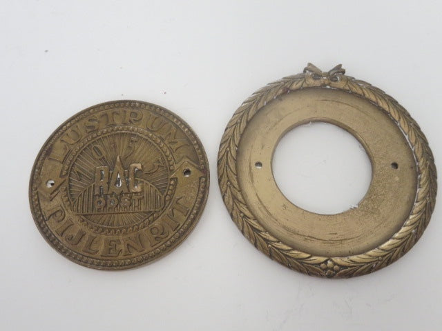 Vintage 1953 Regionale Automobielsport Club Oost Lustrum Pijlenrit Rally Badge