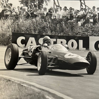 Peter Arundell Vintage Racing Photo Photograph Autocar Brands Hatch 1961