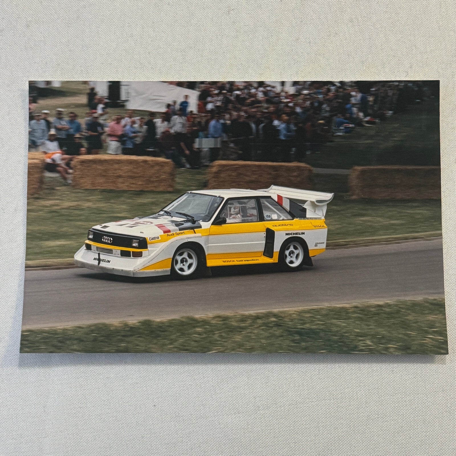 Michele Mouton Racing Driver 1985 Audi Sport Quattro S1 Goodwood 1999 Photo