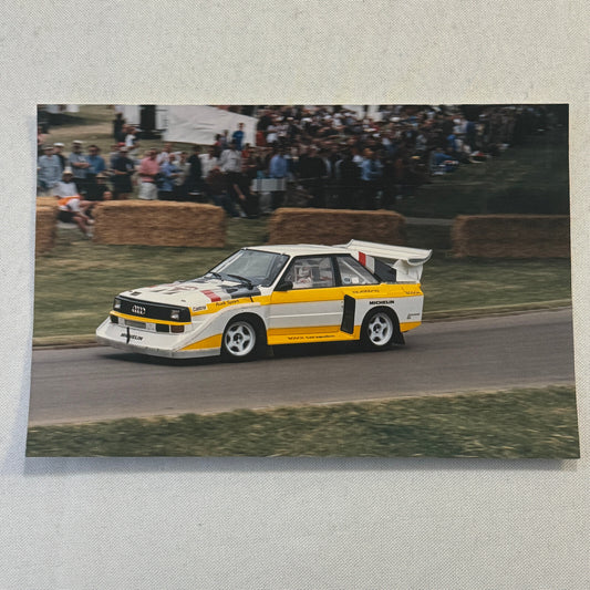 Michele Mouton Racing Driver 1985 Audi Sport Quattro S1 Goodwood 1999 Photo