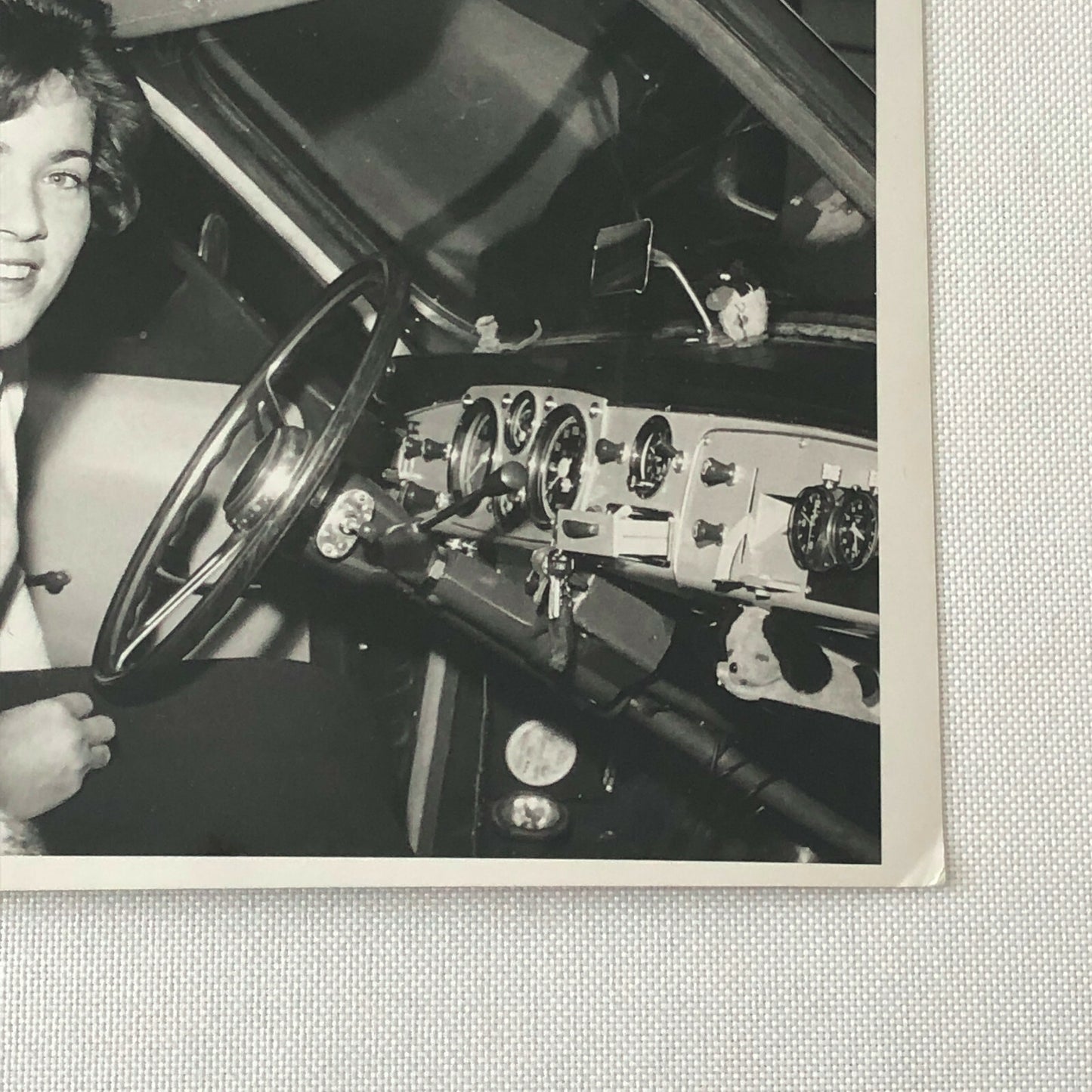 Vintage Pat Carlsson Moss Rally Racing Driver Photo Photograph 