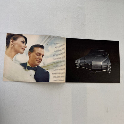 1968 Cadillac Car Sales Brochure Catalog Fleetwood Brougham Eldorado DeVille