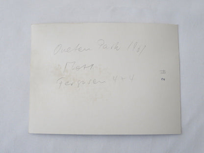 Vintage Racing Photo Photograph Stirling Moss at Oulton Park 