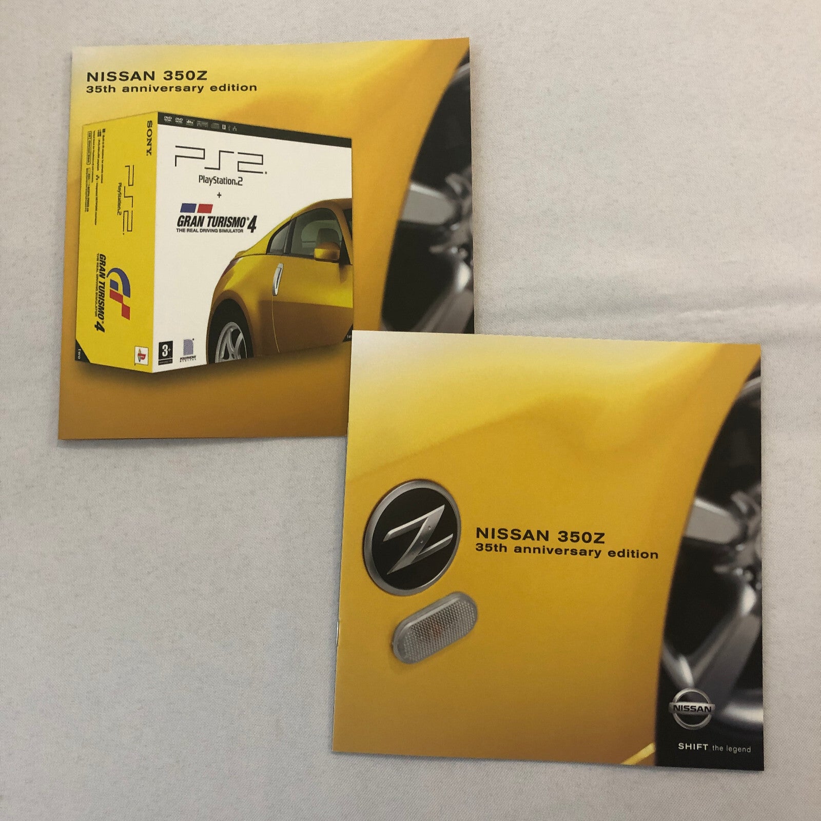 Nissan 350Z 350 Z 35th Anniversary Edition Gran Turismo Sales Brochure ITALIAN